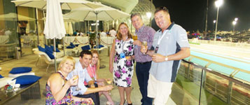 guest enjoying themselves at Al Dhiyafa Hospitality
