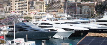 luxury yachts in monaco harbour