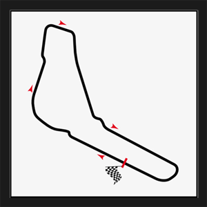 race circuit of the monza grand prix in italy