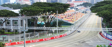 view of the singapore racetrack